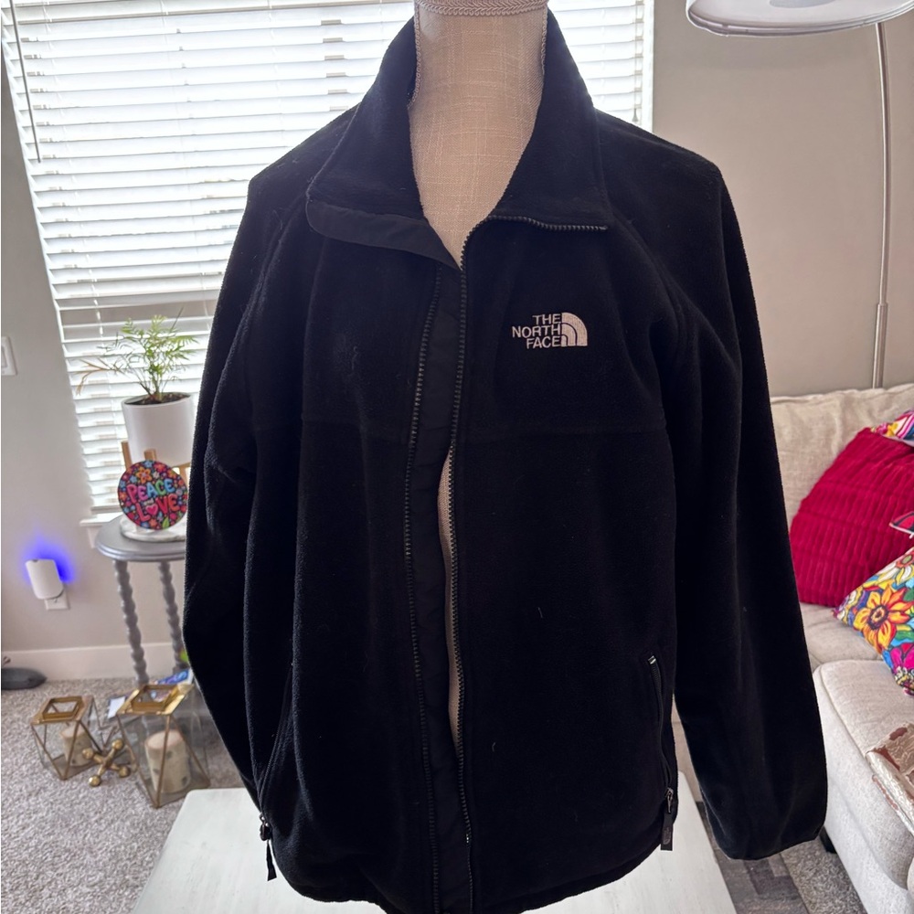🌼🌼🌼North Face Black Fleece jacket🌼🌼🌼Size M🌼🌼 - Picture 8 of 11